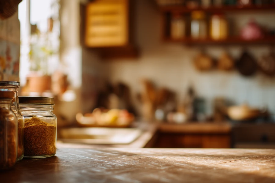 Organized Spice Shelf Guide